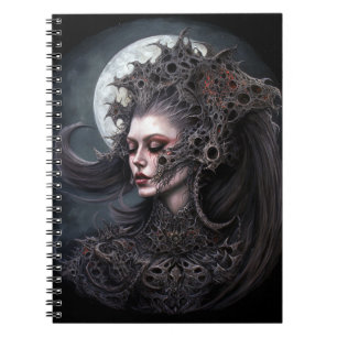 Demon Woman Queen Dark Fantasy Art Notitieboek