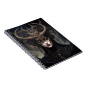 Demon Woman Queen Dark Fantasy Art Notitieboek (Rechterzijde)