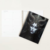 Demon Woman Queen Dark Fantasy Art Planner (Display)