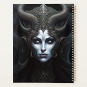 Demon Woman Queen Dark Fantasy Art Planner (Achterkant)
