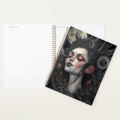 Demon Woman Queen Dark Fantasy Art Planner (Display)