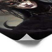 Demon Woman Queen Dark Fantasy Art Poster (Hoek)