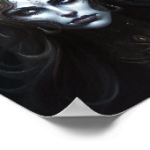 Demon Woman Queen Dark Fantasy Art Poster (Hoek)