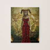 Demon Women Jigzaag Puzzle Legpuzzel (Verticaal)