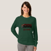 Demona Long Sleeve Army Red T-shirt (Voorkant volledig)