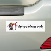 Demona Tailgate Bumpersticker (Op auto)