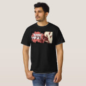 Demondice retro t-shirt (Voorkant volledig)