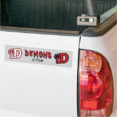 demonen bumpersticker (Op Truck)