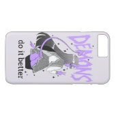 demonen doen het beter iPhone 7/8 Hoesje (Achterkant (Horizontaal))