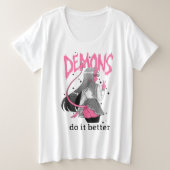 demonen doen het beter Light T Shirt (Design voorkant)