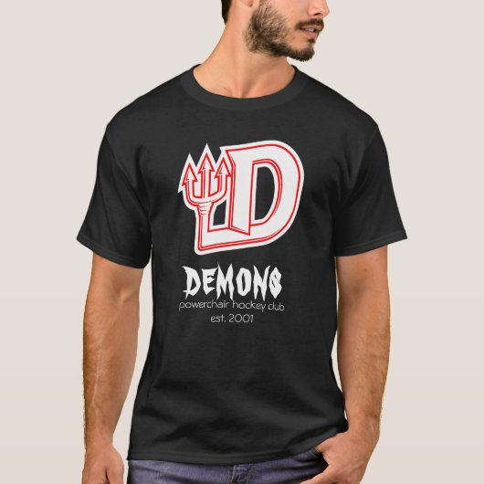 demonen t-shirt (Voorkant)