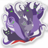 Demonen van de Afgrond Sticker (Voorkant)