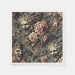 Demonen van Delinquentie – Gotisch Bloemendesign Servet
