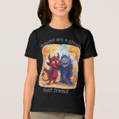 Demonen zijn de beste vriend van Ghoul Tri-Blend Shirt (Voorkant)