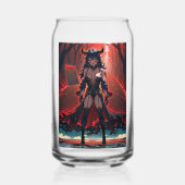 Demones met contact op Crossroads, Anime Demon Blikvorm Glas (Voorkant)