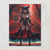 Demones met contact op Crossroads, Anime Demon Briefkaart (Voorkant)
