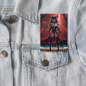 Demones met contact op Crossroads, Anime Demon Button (Insitu)