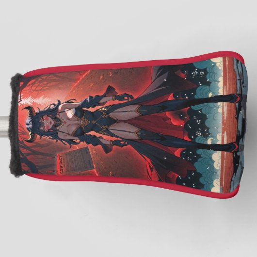 Demones met contact op Crossroads, Anime Demon Golfheadcover (Voorkant)