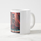 Demones met contact op Crossroads, Anime Demon Grote Koffiekop (Voorkant rechts)