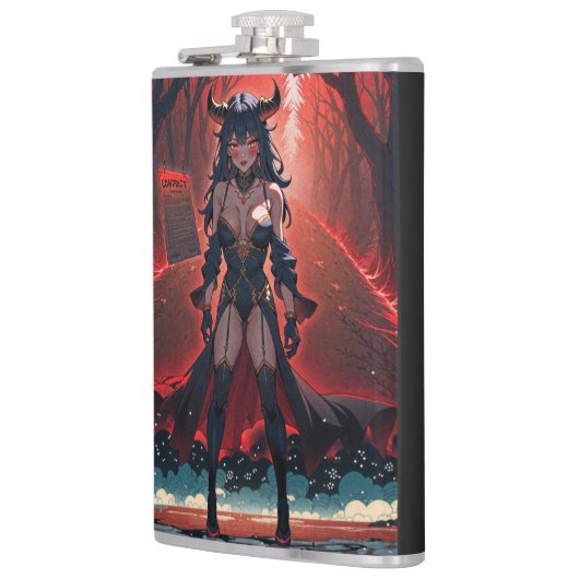 Demones met contact op Crossroads, Anime Demon Heupfles (Links)