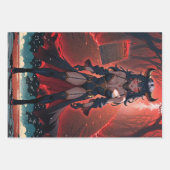 Demones met contact op Crossroads, Anime Demon Inpakpapier Vel (Voorkant 2)