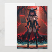 Demones met contact op Crossroads, Anime Demon Kaart (Voorkant / Achterkant)