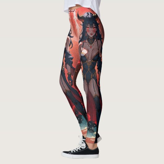 Demones met contact op Crossroads, Anime Demon Leggings (Links)