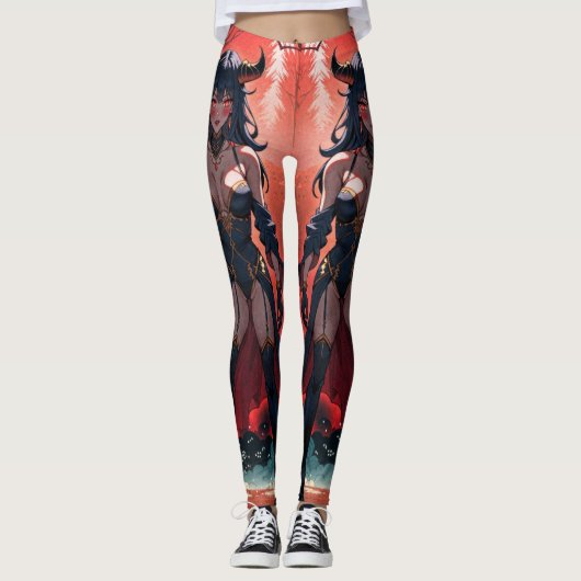 Demones met contact op Crossroads, Anime Demon Leggings (Voorkant)