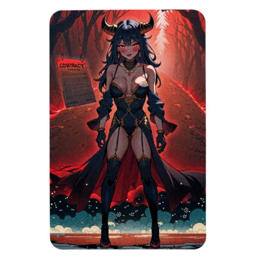 Demones met contact op Crossroads, Anime Demon Magneet (Verticaal)