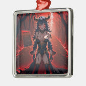 Demones met contact op Crossroads, Anime Demon Metalen Ornament (Links)