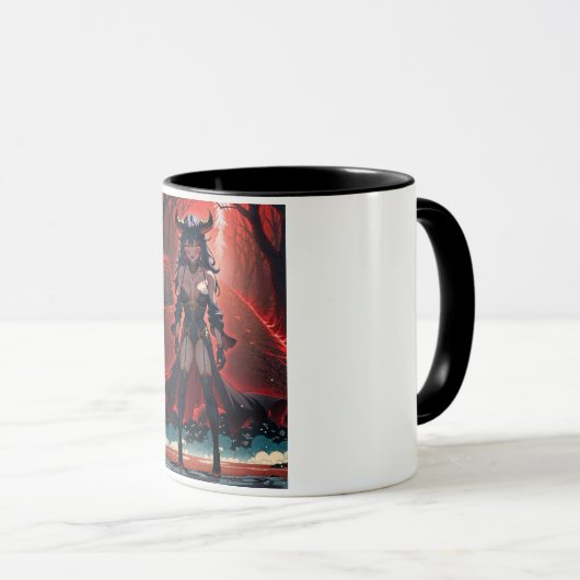 Demones met contact op Crossroads, Anime Demon Mok (Voorkant rechts)