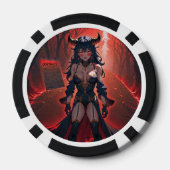 Demones met contact op Crossroads, Anime Demon Poker Chips (Achterkant)