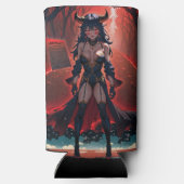 Demones met contact op Crossroads, Anime Demon Seltzer Blikjeskoeler (Achterkant)