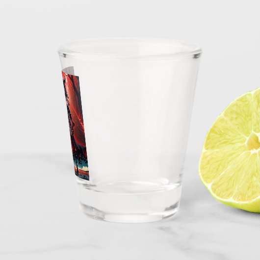 Demones met contact op Crossroads, Anime Demon Shot Glas (Rechts)