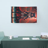 Demones met contact op Crossroads, Anime Demon Spandoek (Beurs)