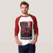 Demones met contact op Crossroads, Anime Demon T-shirt (Voorkant volledig)
