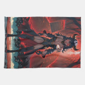 Demones met contact op Crossroads, Anime Demon Theedoek (Horizontaal)