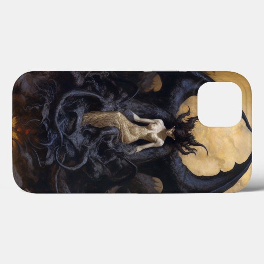 Demoness Dark Fantasy Gothic Gothic Art Case-Mate iPhone Case (Achterkant (horizontaal))