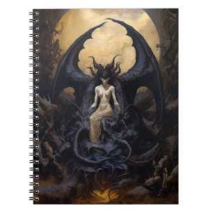 Demoness Dark Fantasy Gothic Gothic Art Notitieboek