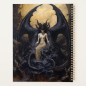 Demoness Dark Fantasy Gothic Gothic Art Planner (Achterkant)