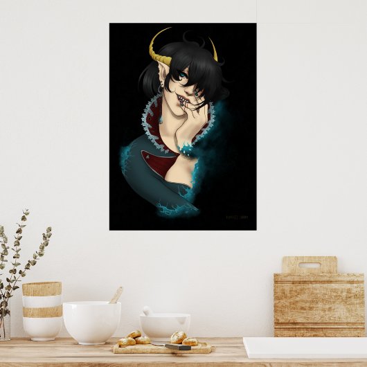 Demoness Poster (Keuken)