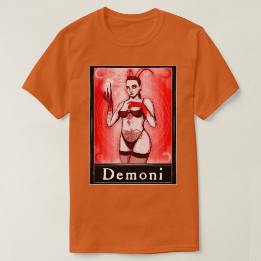 Demoni Tarot T-shirt (Design voorkant)