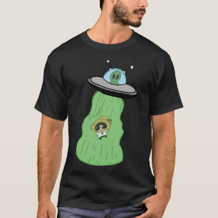 Demonia gevangen door een Alien T-shirt