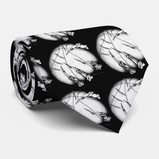 Demonic Basketball Stropdas (Opgerold)