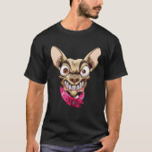 Demonic Chihuahua, Evil Chihuahua, Angry Chihuahua T-shirt (Voorkant)