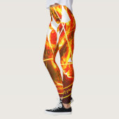 Demonic Hellfire Sigil of Chaos Infernal Red Leggings (Links)