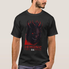 Demonic mask t-shirt