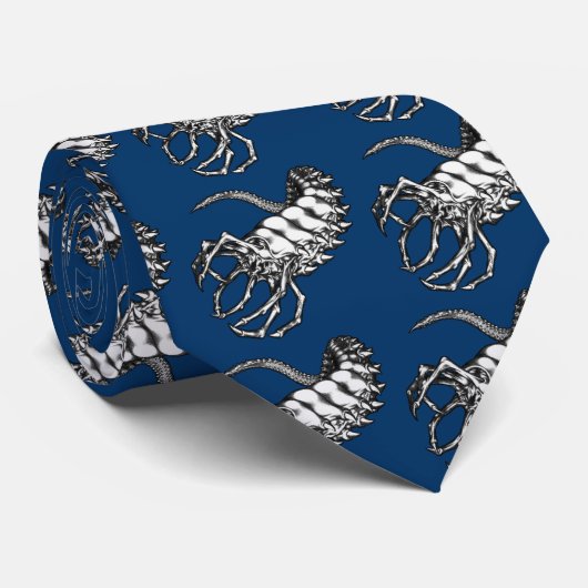 Demonic Parasite Stropdas (Opgerold)