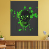 Demonic Skull - Envy Canvas Afdruk (Insitu (Woonkamer))
