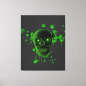 Demonic Skull - Envy Canvas Afdruk (Voorkant)